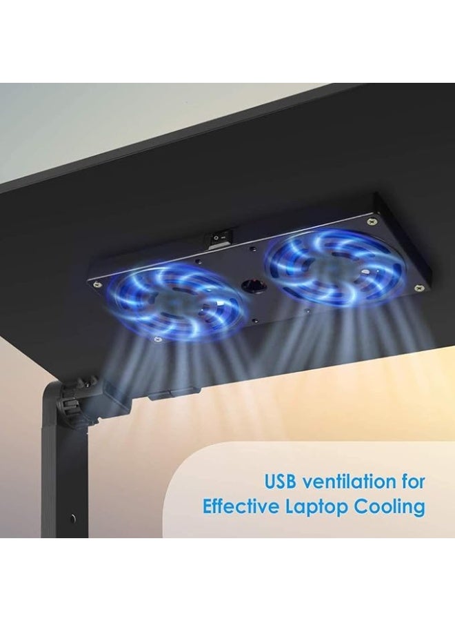 طاولة لابتوب متعددة الوظائف قابلة للتعديل للكنبة والسرير - خامات أصلية عالية الجودة - وكيل معتمد - متوافقة مع أجهزة آبل - Image 3